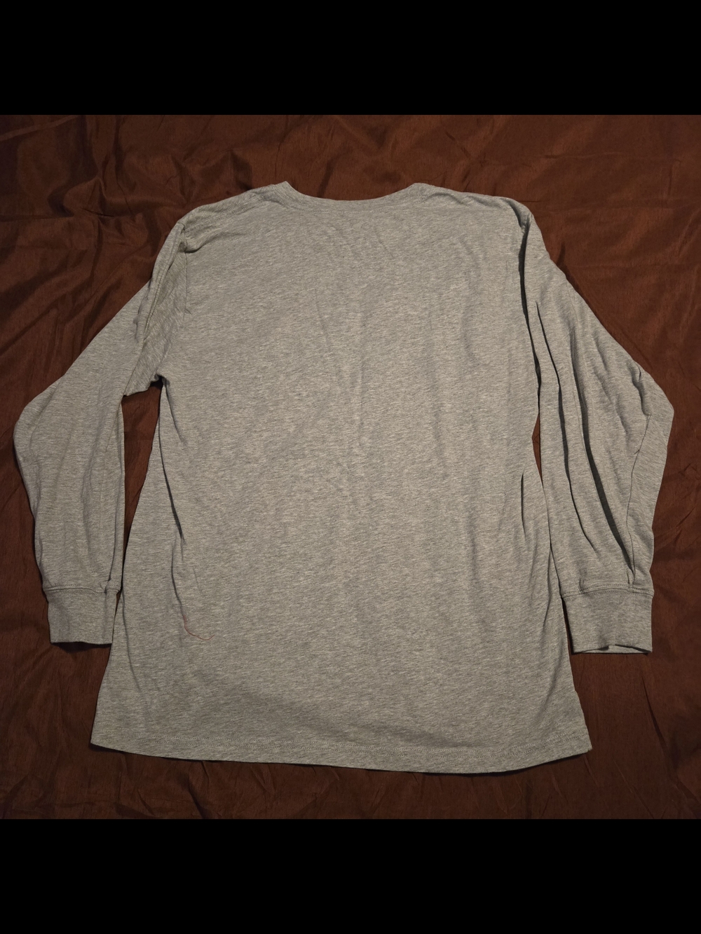 PINK Victoria's Secret Gray Logo Tee with Light Pink Flare Leggings - Picture 4 of 8